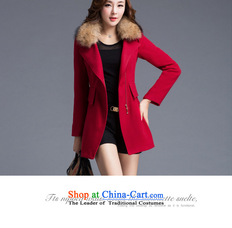 Gross? 2015 autumn and winter coats female new woolen coats in long? 